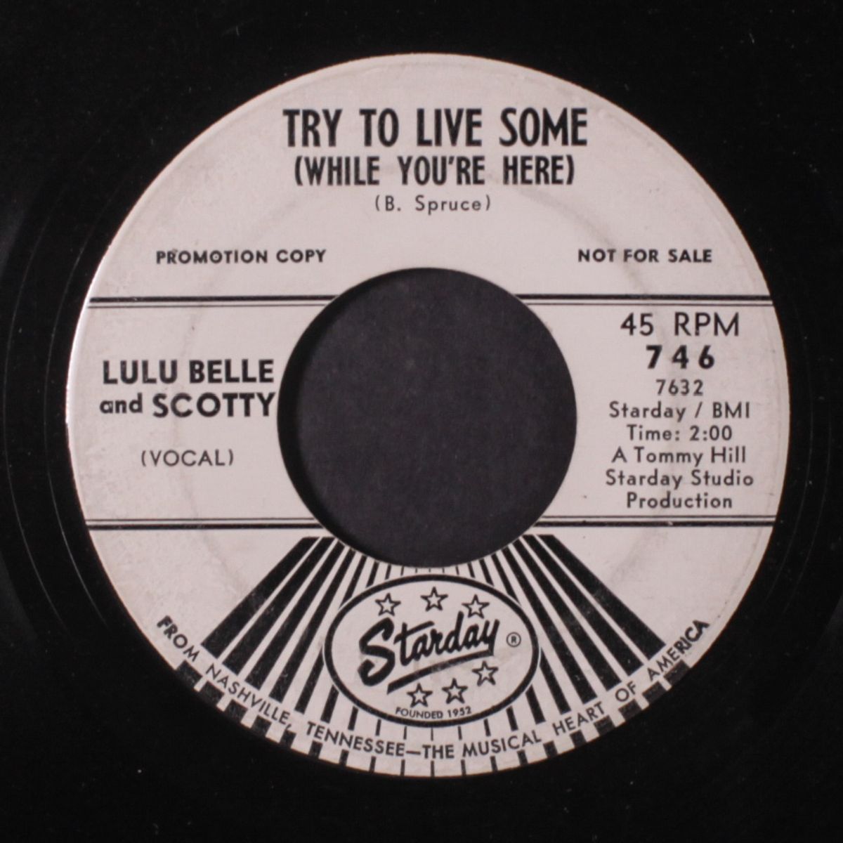 try to live some by LULU BELLE & SCOTTY