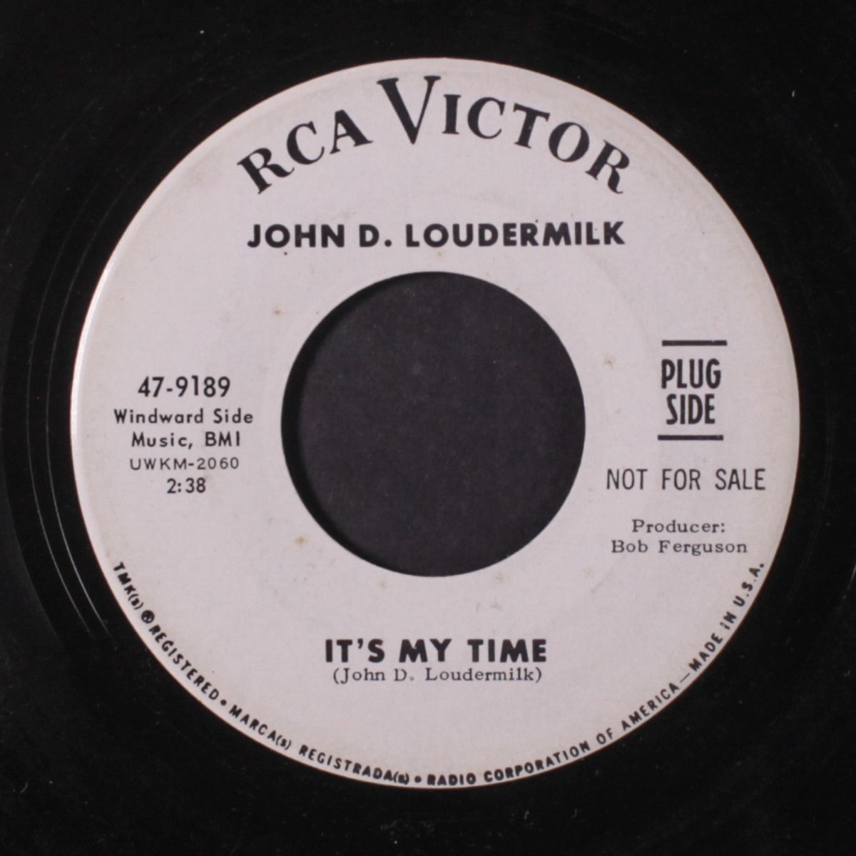 it's my time / same by JOHN D. LOUDERMILK