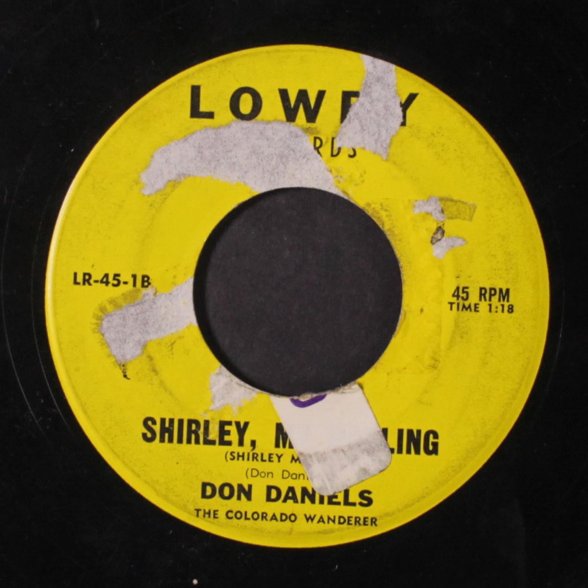ring of fire / shirley my darling by DON DANIELS