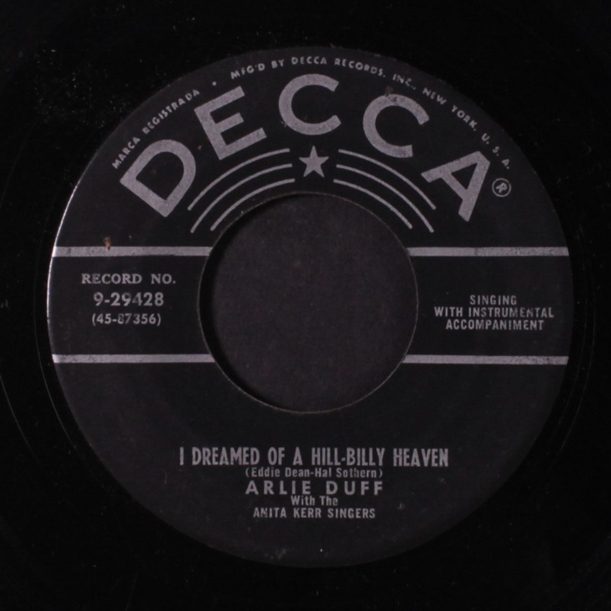 i dreamed of a hill-billy heaven by ARLIE DUFF