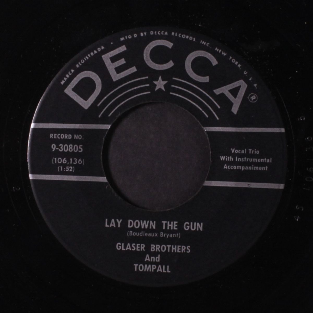oh little mary by TOMPALL & GLASER BROTHERS