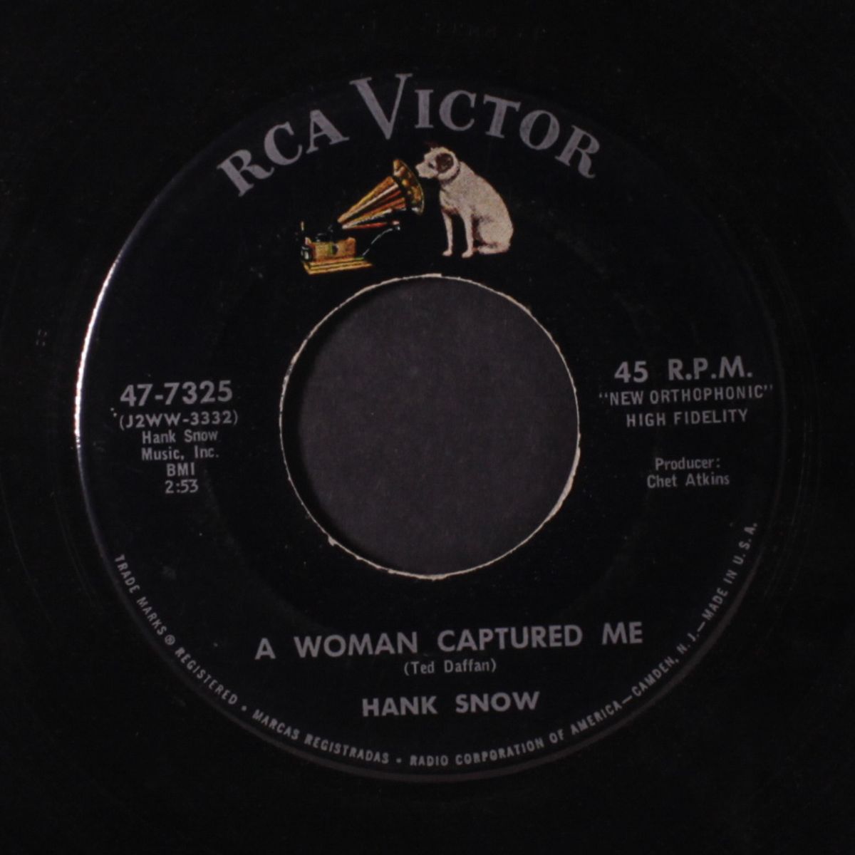 a woman captured me by HANK SNOW