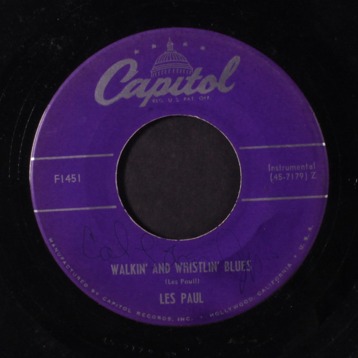 walkin' and whistlin' blues by LES PAUL