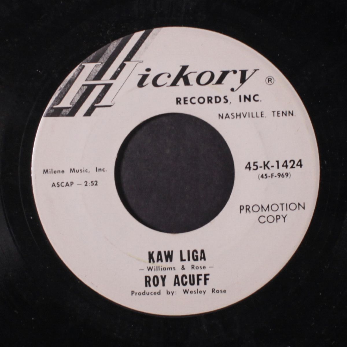 kaw liga / i couldn't believe it was true by ROY ACUFF