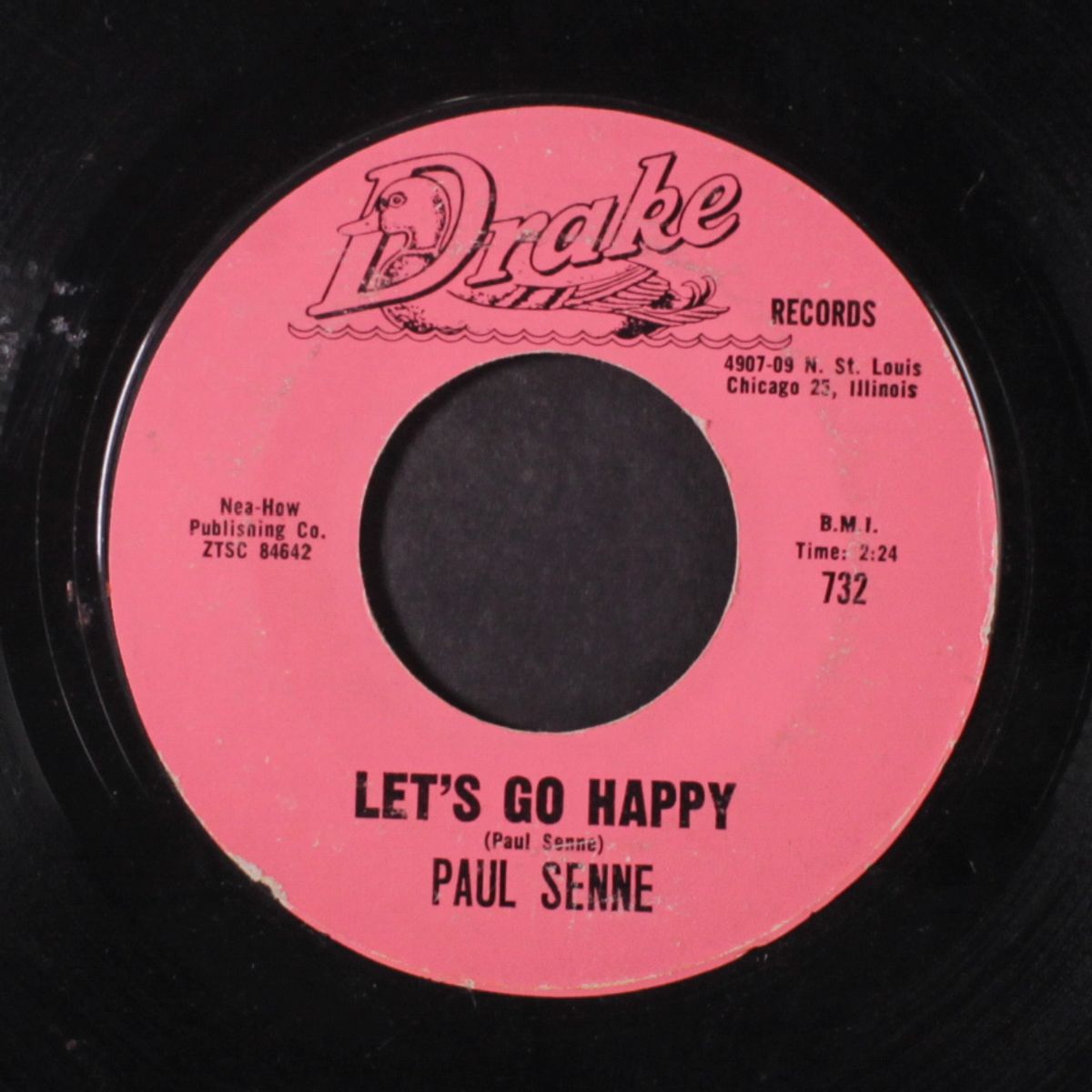 bull dog tail blues / let's go happy by PAUL SENNE