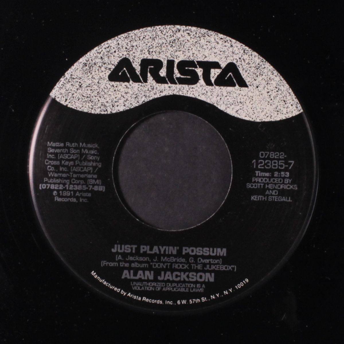dallas / just playin' possum by ALAN JACKSON