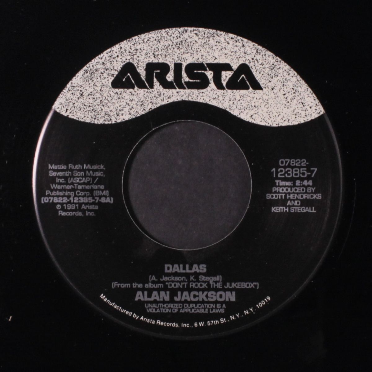 dallas / just playin' possum by ALAN JACKSON