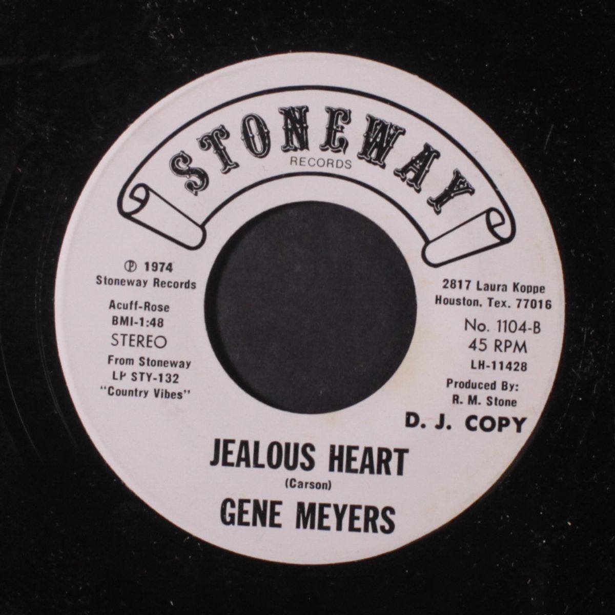 jealous heart / making believe by GENE MEYERS