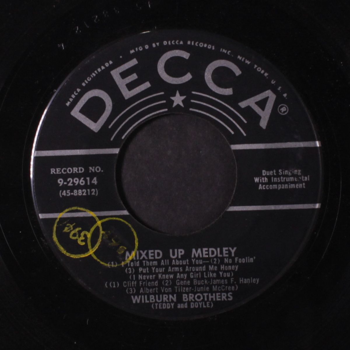 mixed up medley by WILBURN BROTHERS