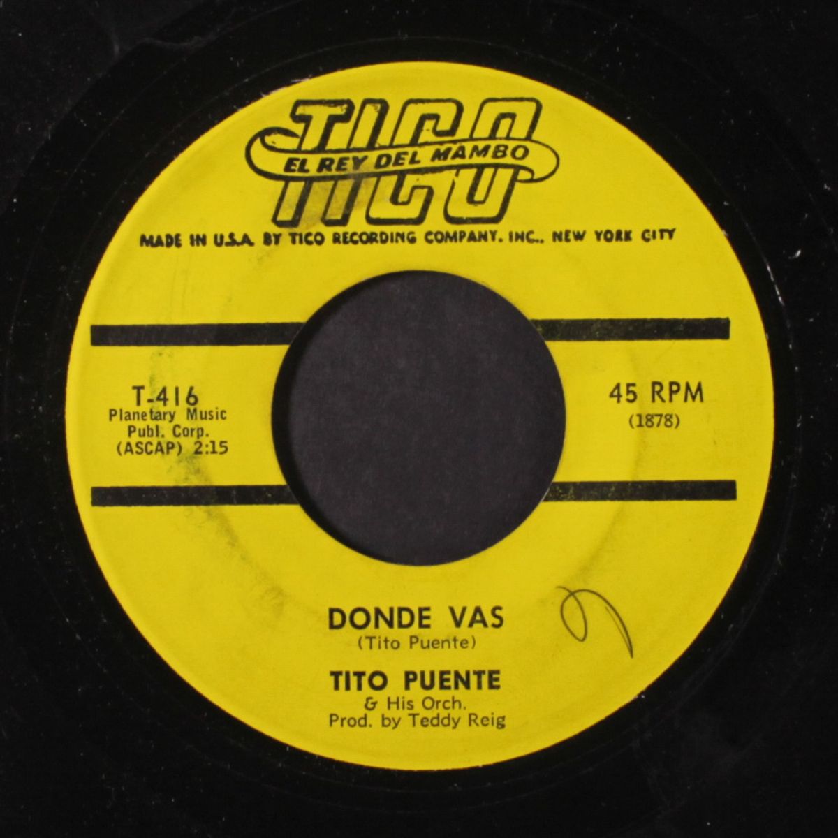 africa habla / donde vas by TITO PUENTE