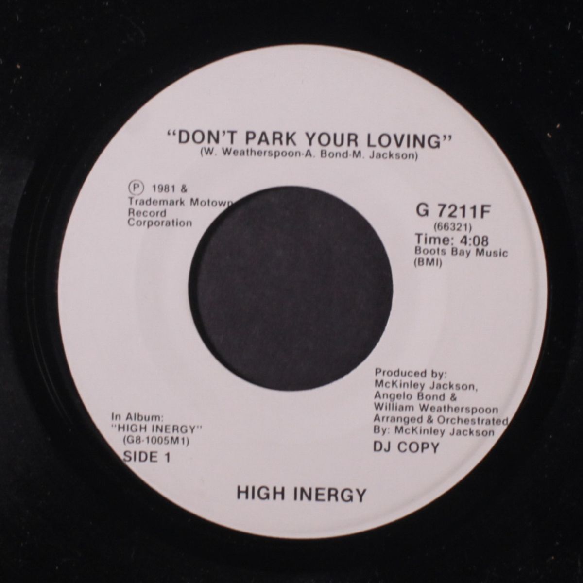 don't park your loving / same by HIGH INERGY
