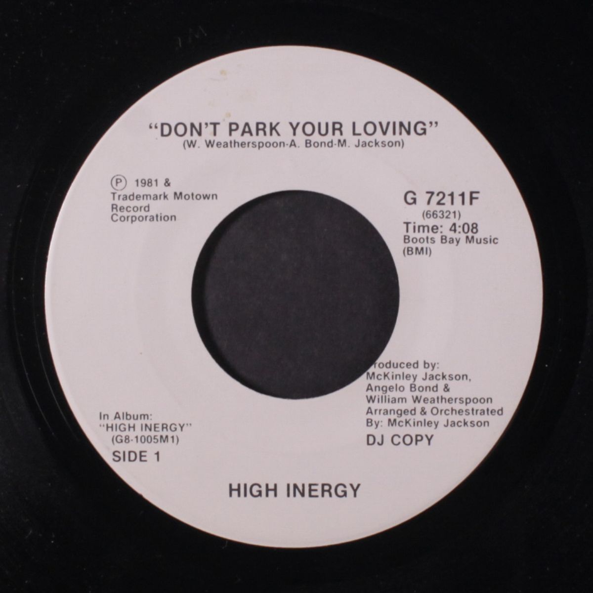 don't park your loving / same by HIGH INERGY