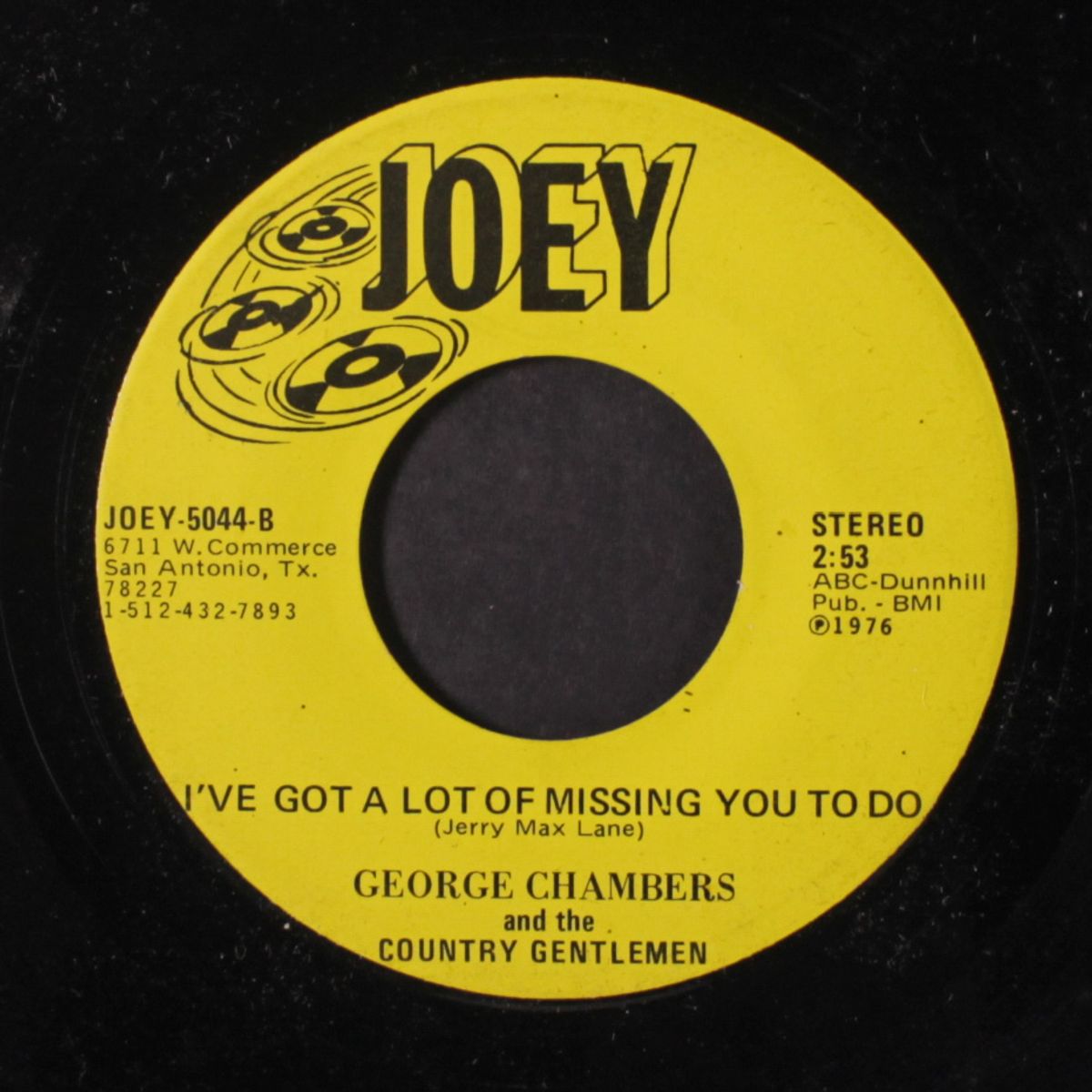 no use runnin' / i've got a lot of missing you to do by GEORGE CHAMBERS & COUNTRY GENTLEMEN