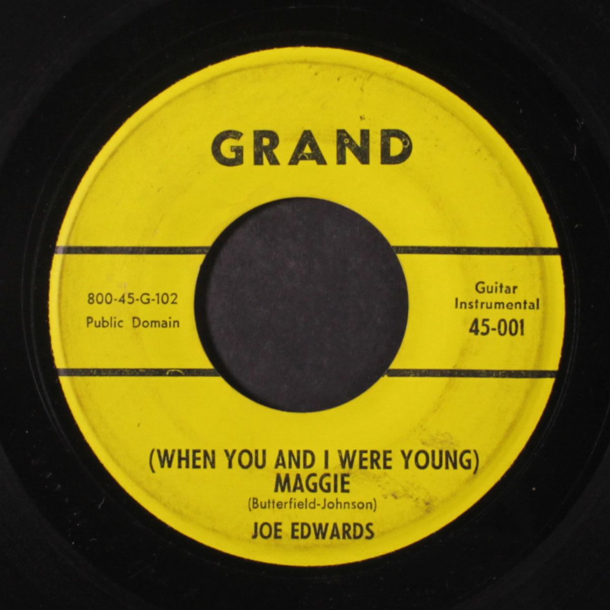 patsy / when you and i were young maggie by JOE EDWARDS