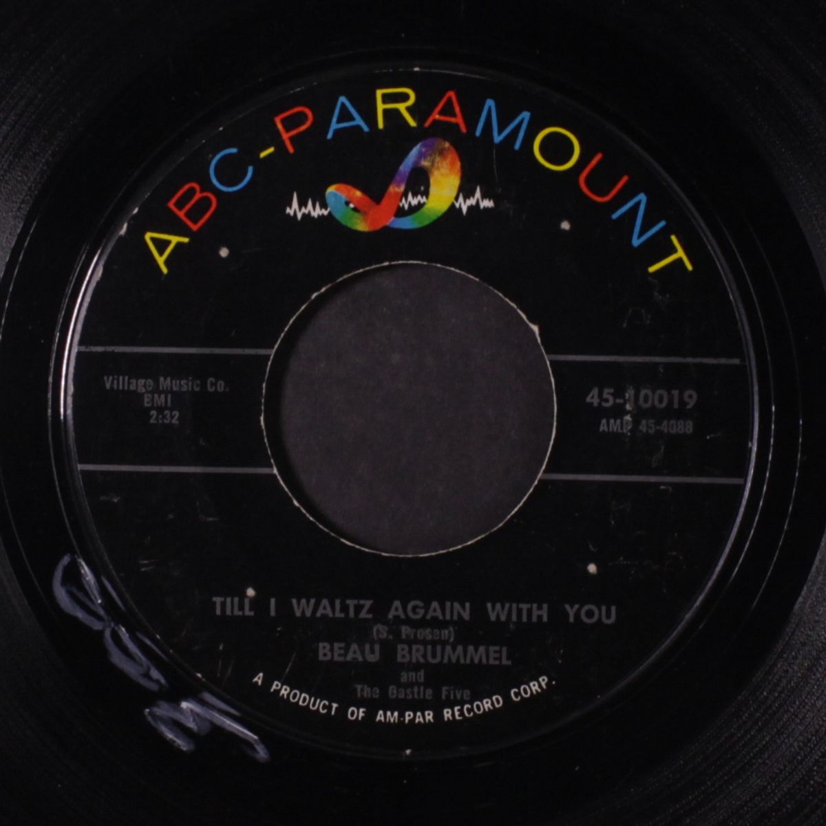 all washed up / till i waltz again with you by BEAU BRUMMEL