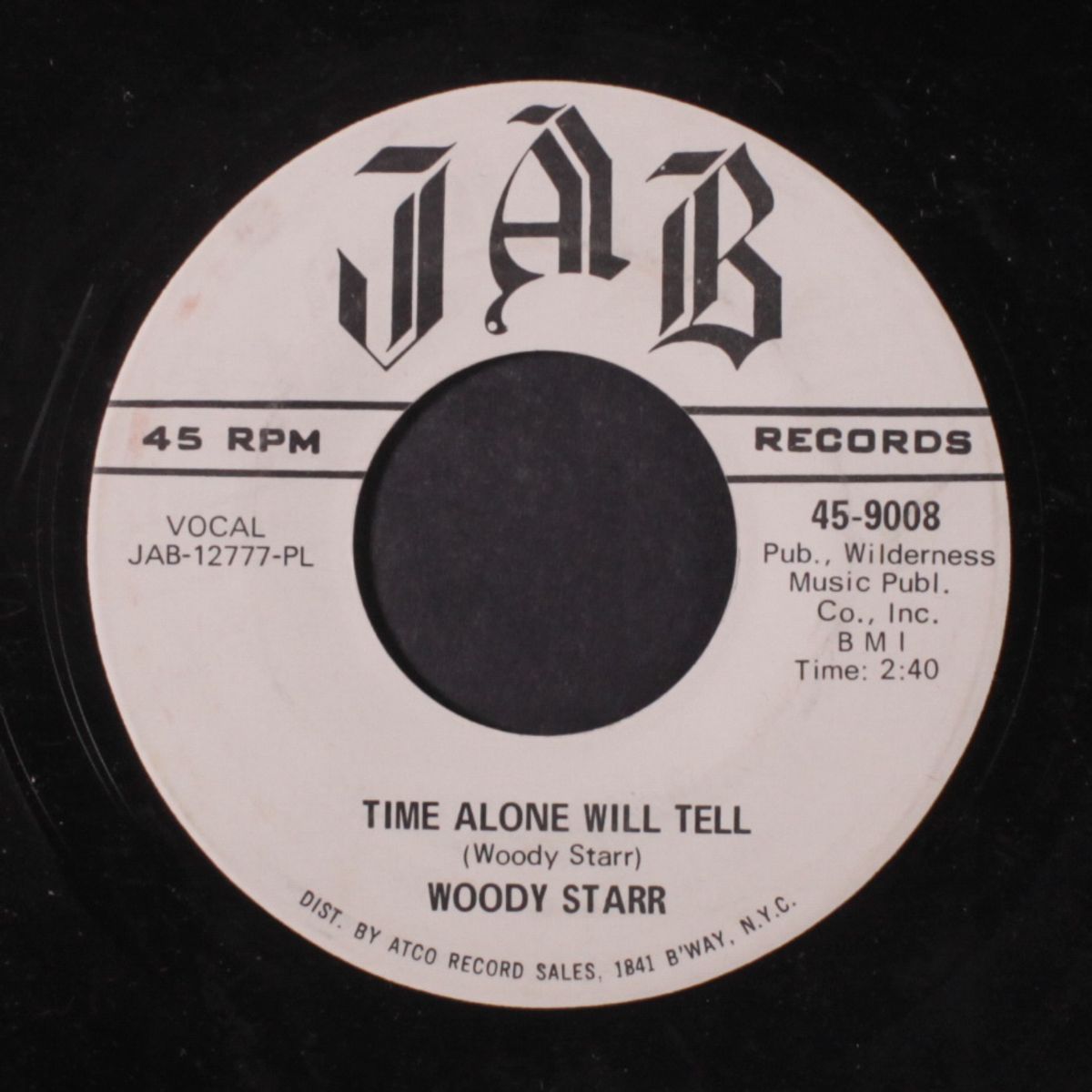 mystic green eyes / time alone will tell by WOODY STARR