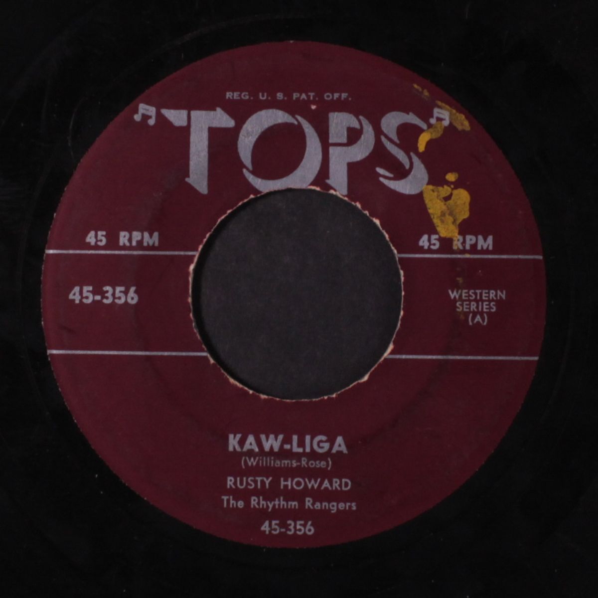 kaw-liga / i'll go on alone by RUSTY HOWARD