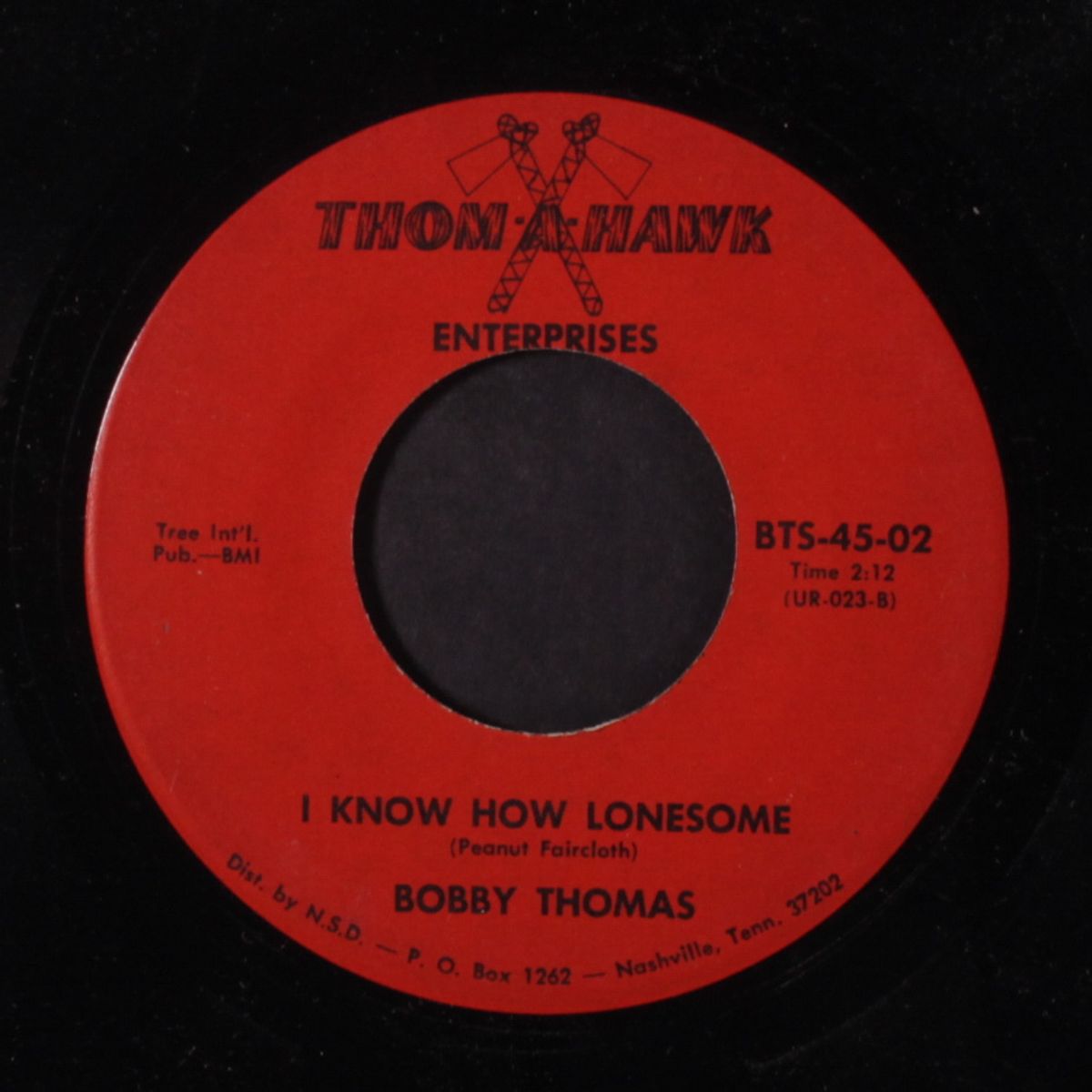 i know how lonesome / i couldn't leave well enough alone by BOBBY THOMAS