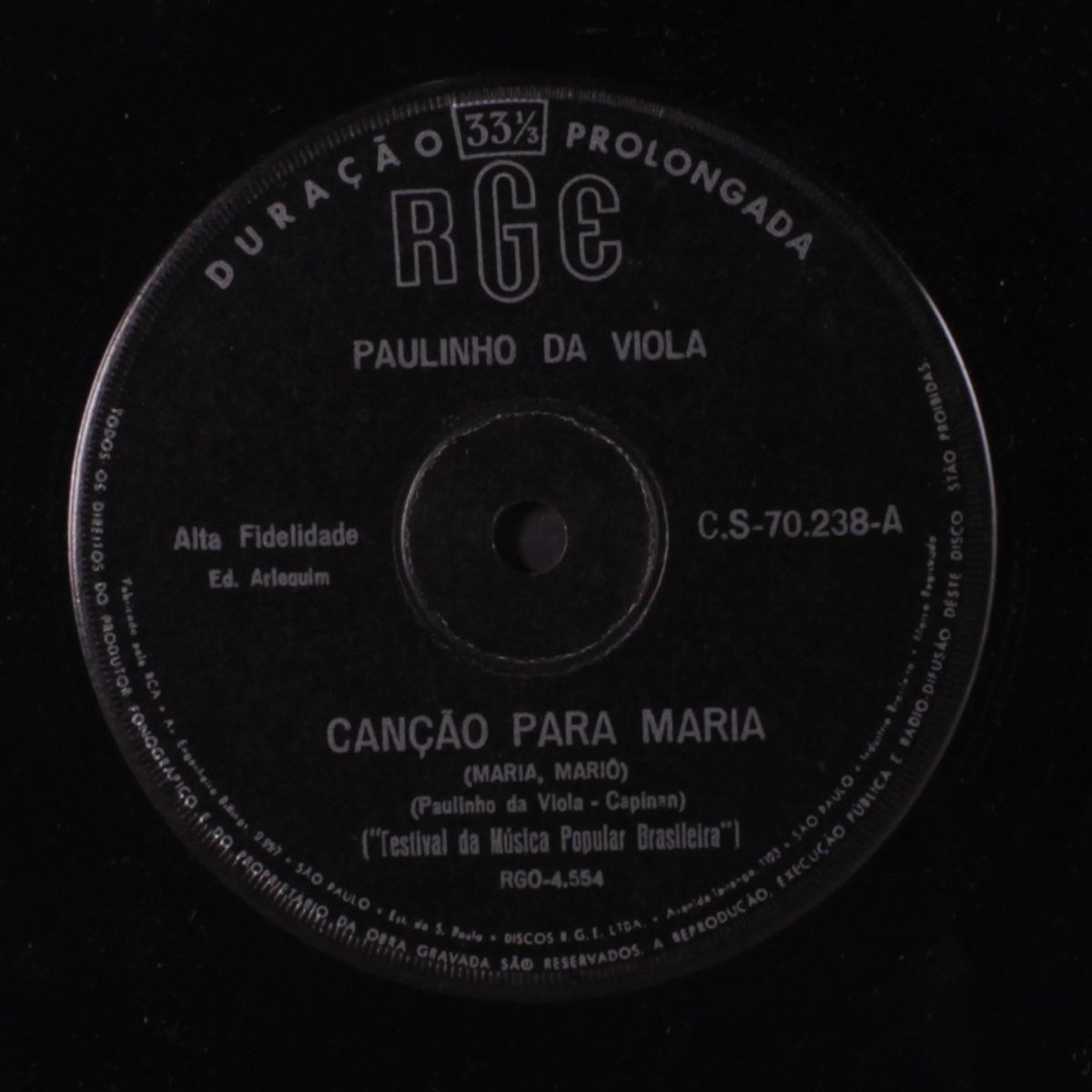 tempo de decisao / cancao para maria by PAULINHO DA VIOLA