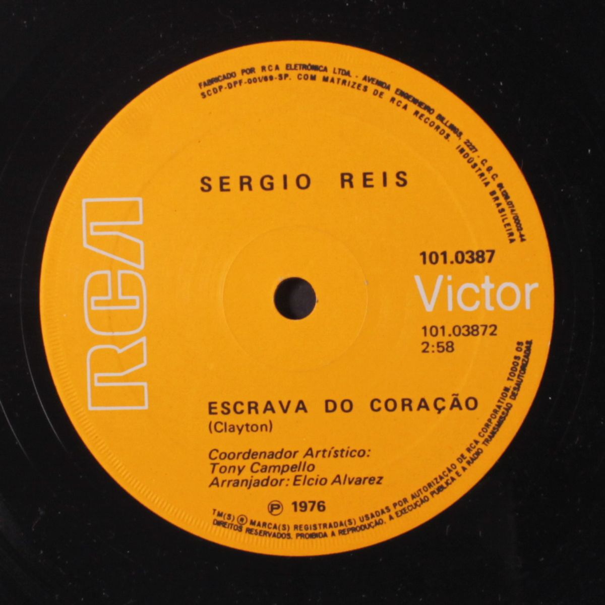 chalana / escrava do coracao by SERGIO REIS