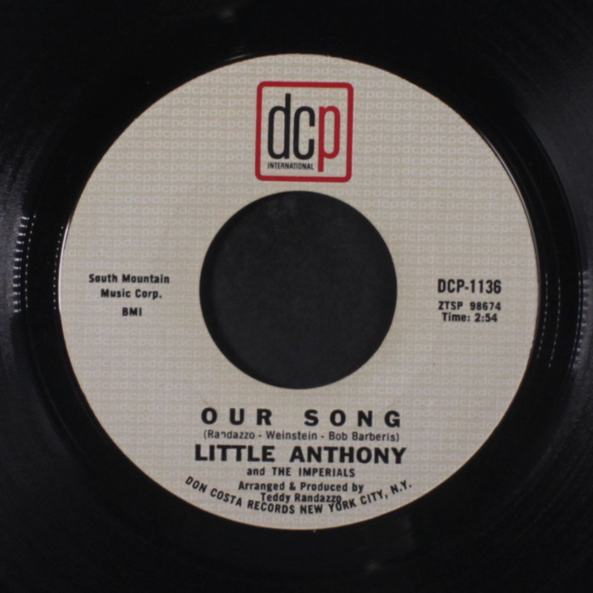 take me back / our song by LITTLE ANTHONY & IMPERIALS