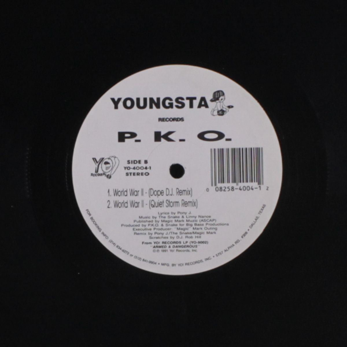 money mackin' trick "91", life in the ghetto / world war ii by P.K.O.