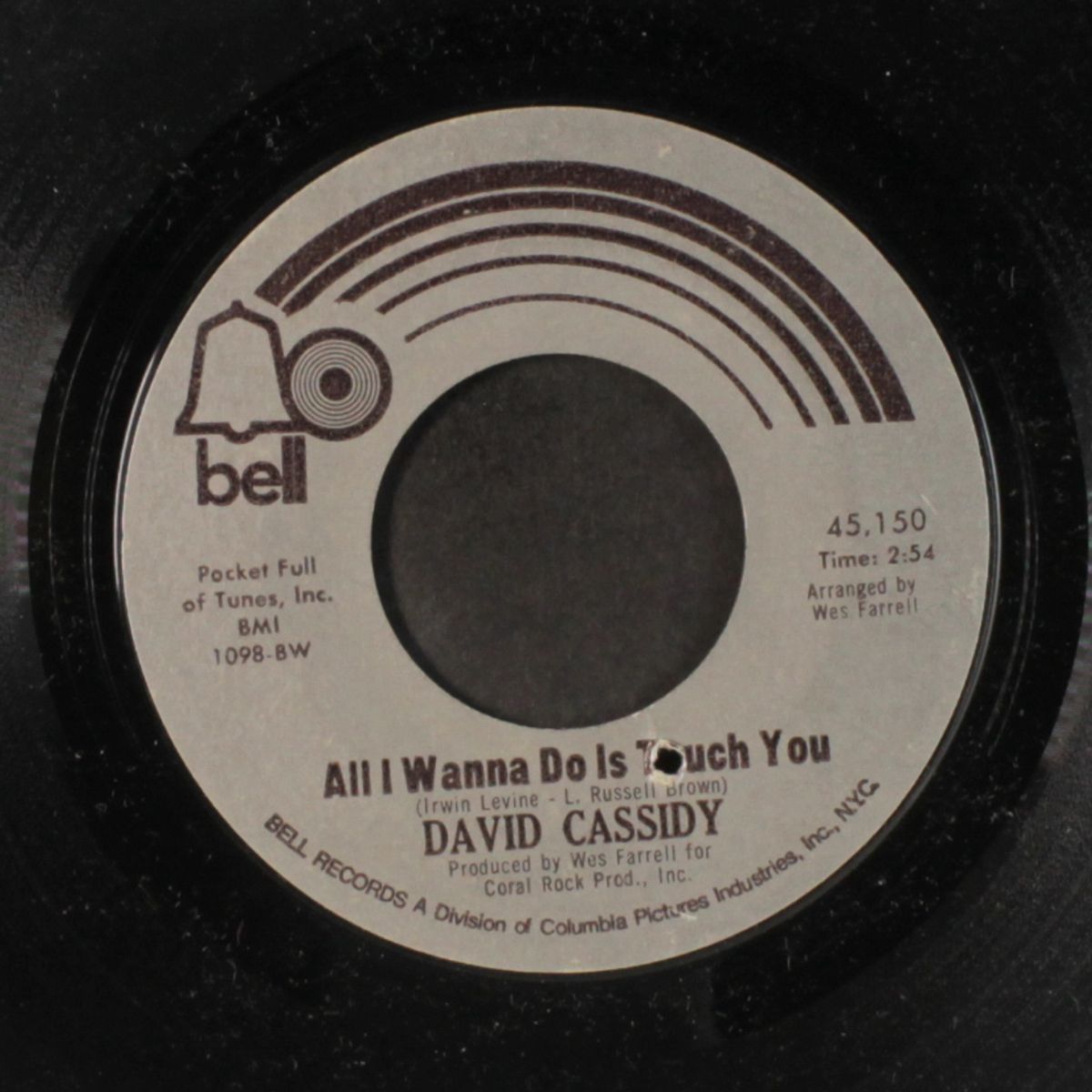 cherish / all i wanna do is touch you by DAVID CASSIDY