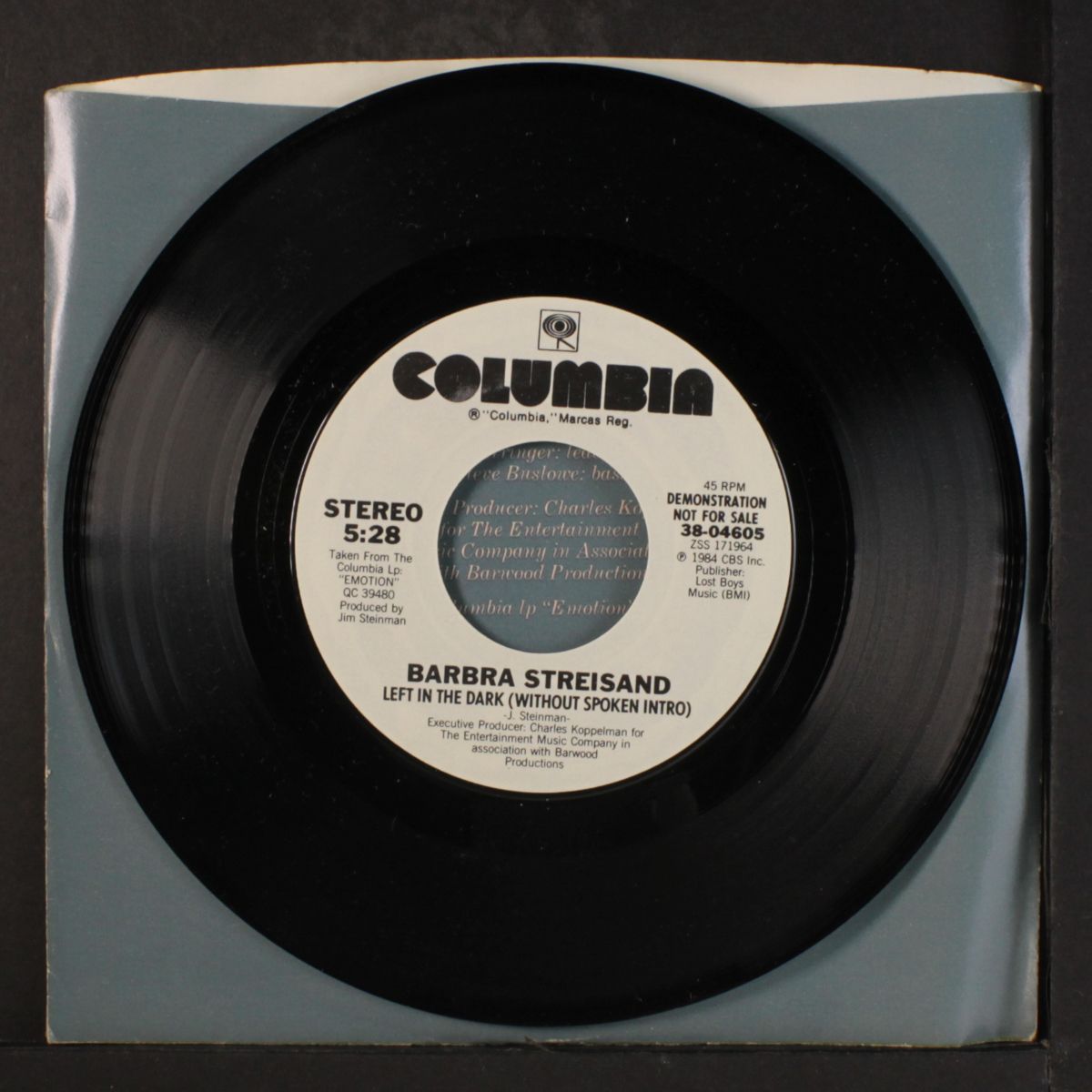 left in the dark by BARBRA STREISAND