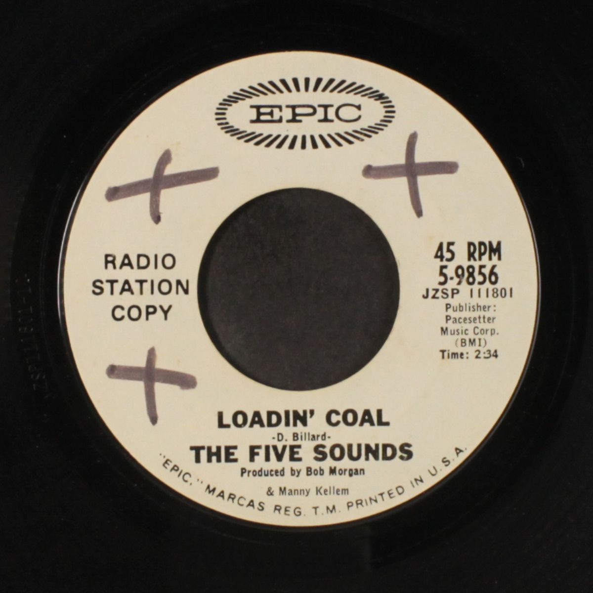 loadin' coal / baby please don't cry by FIVE SOUNDS