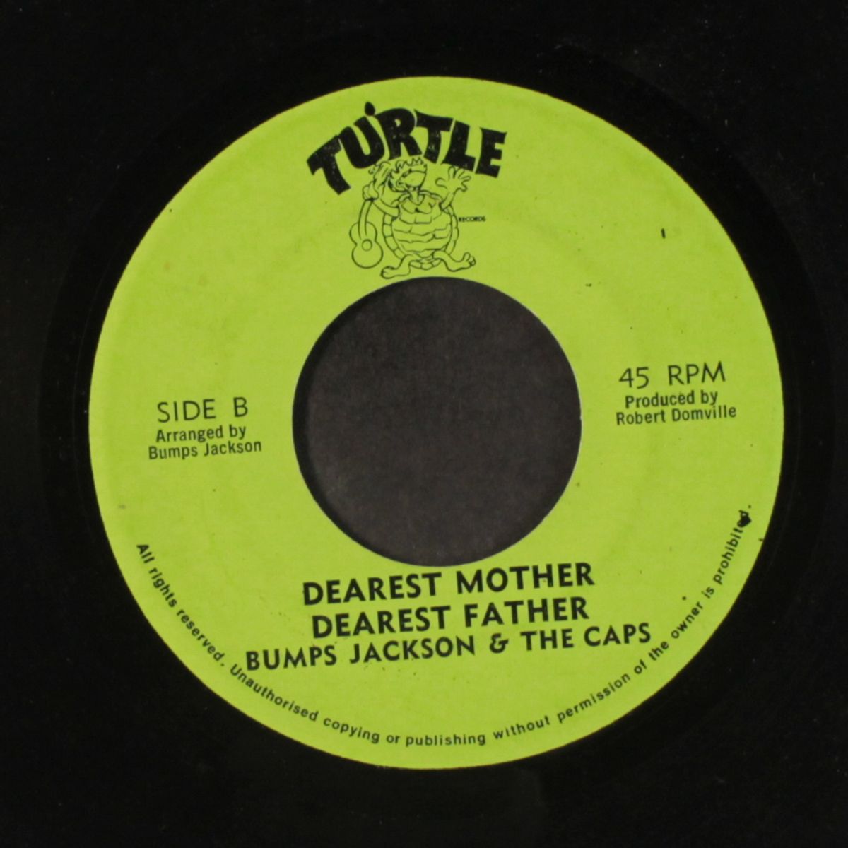 quitting is tragic / dearest mother dearest father by BUMPS JACKSON