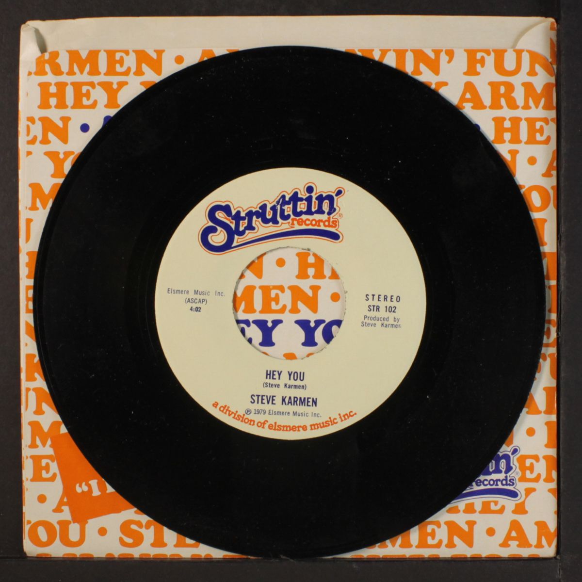 am i havin' fun / hey you by STEVE KARMEN