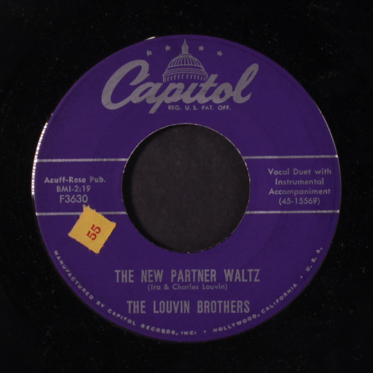 the new partner waltz by LOUVIN BROTHERS