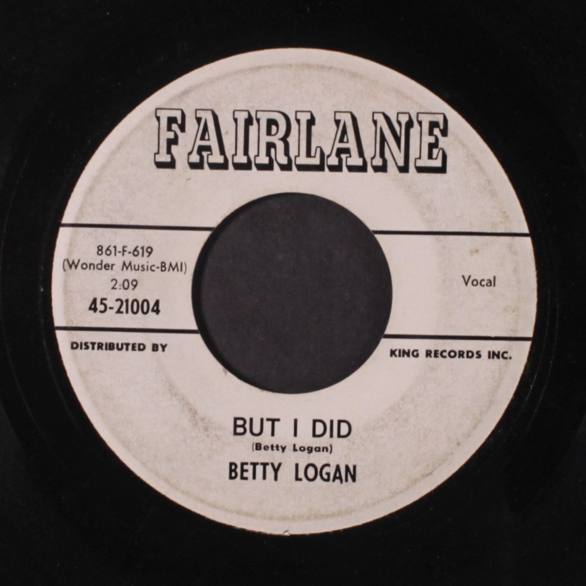 but i did / hello darling by BETTY LOGAN