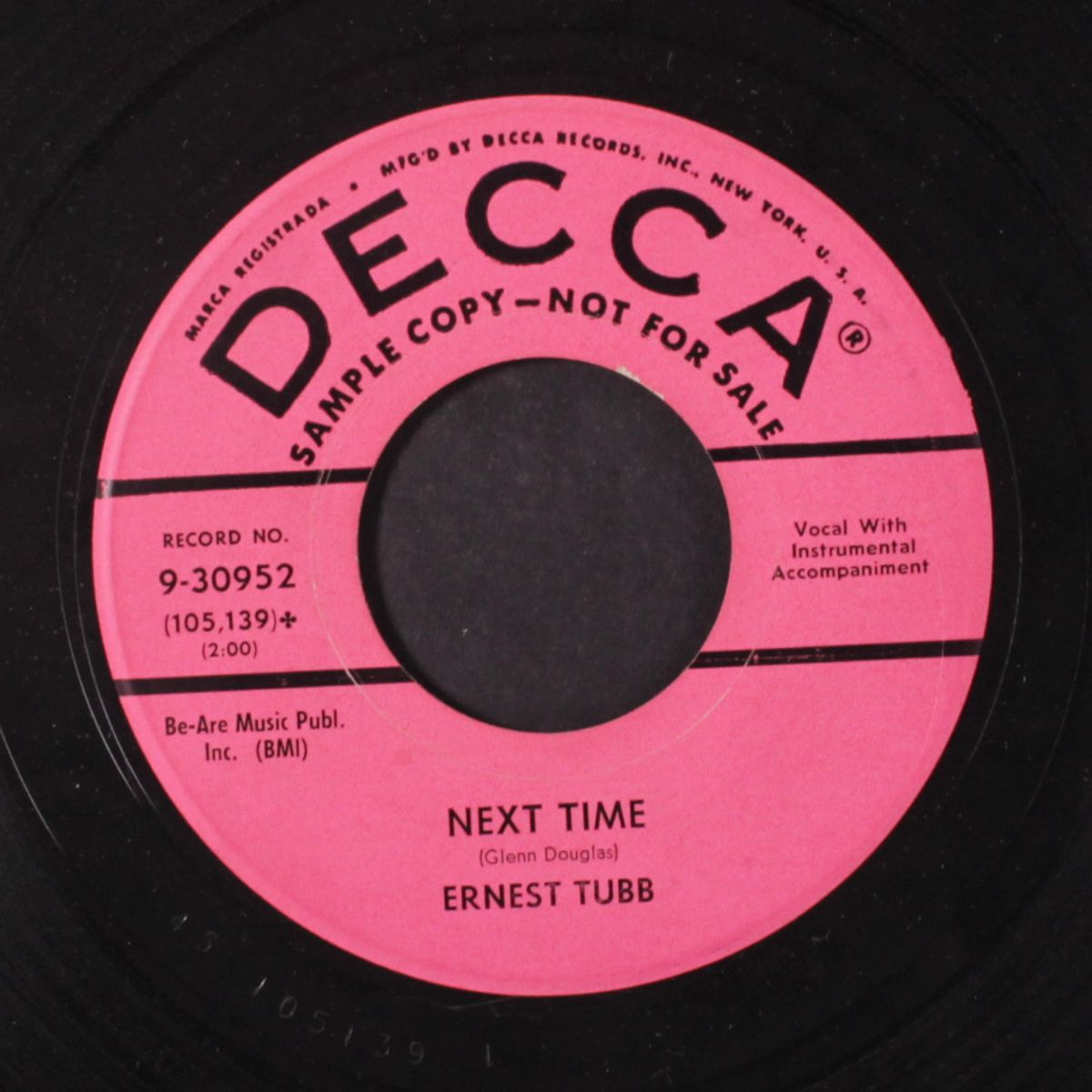 next time by ERNEST TUBB