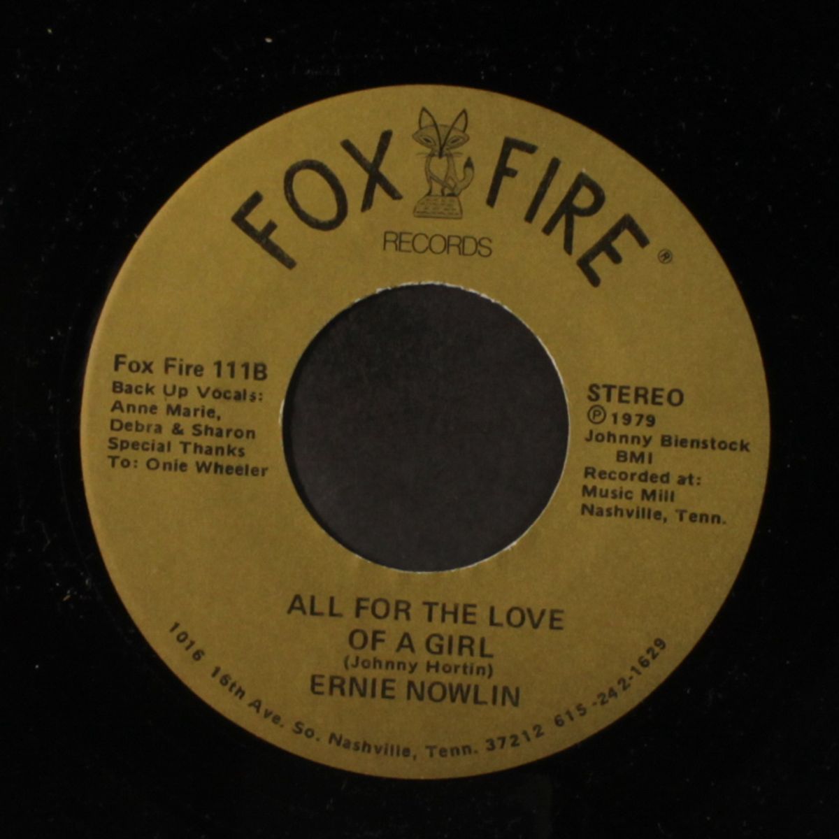 once a day / all for the love of a girl by ERNIE NOWLIN