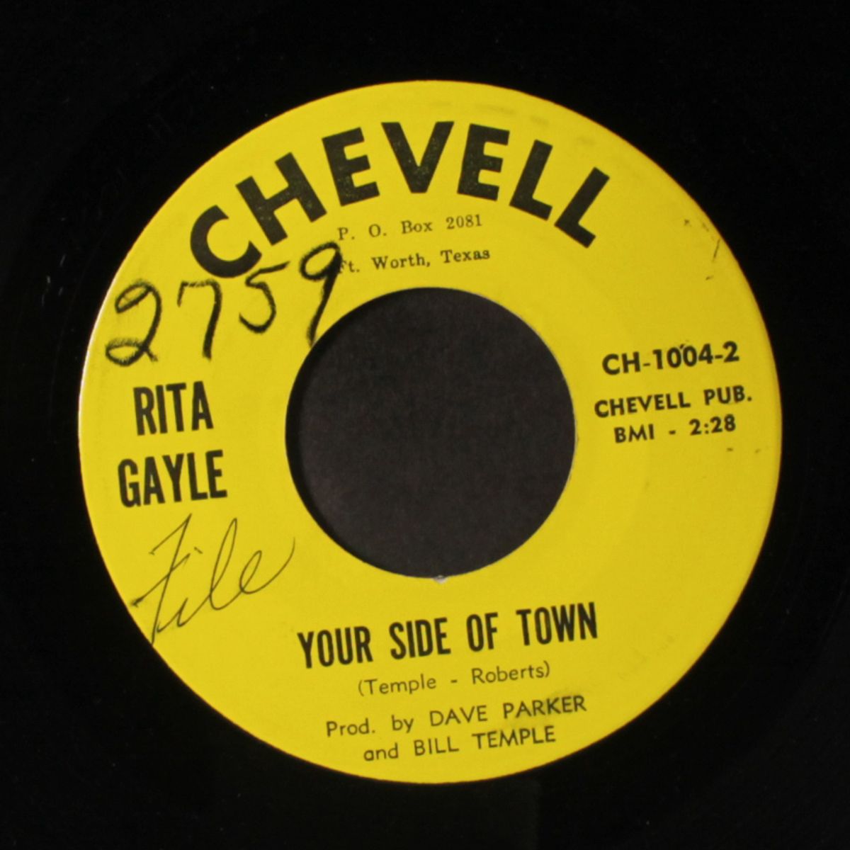 your side of town / doubts and fears by RITA GAYLE