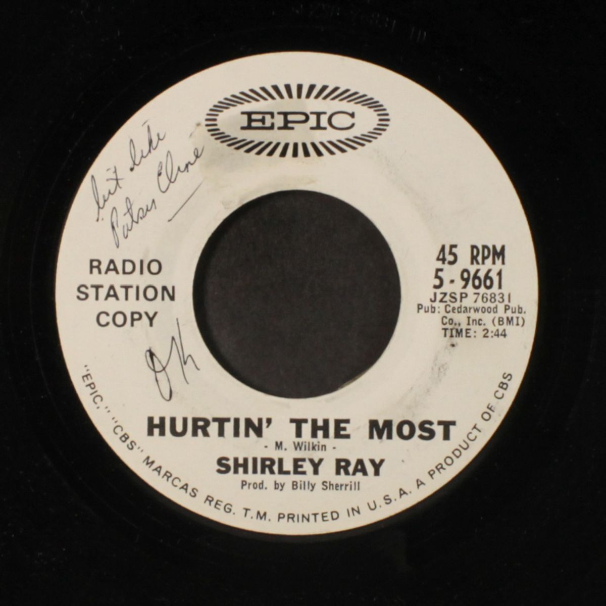 hurtin' the most / i've done it by SHIRLEY RAY