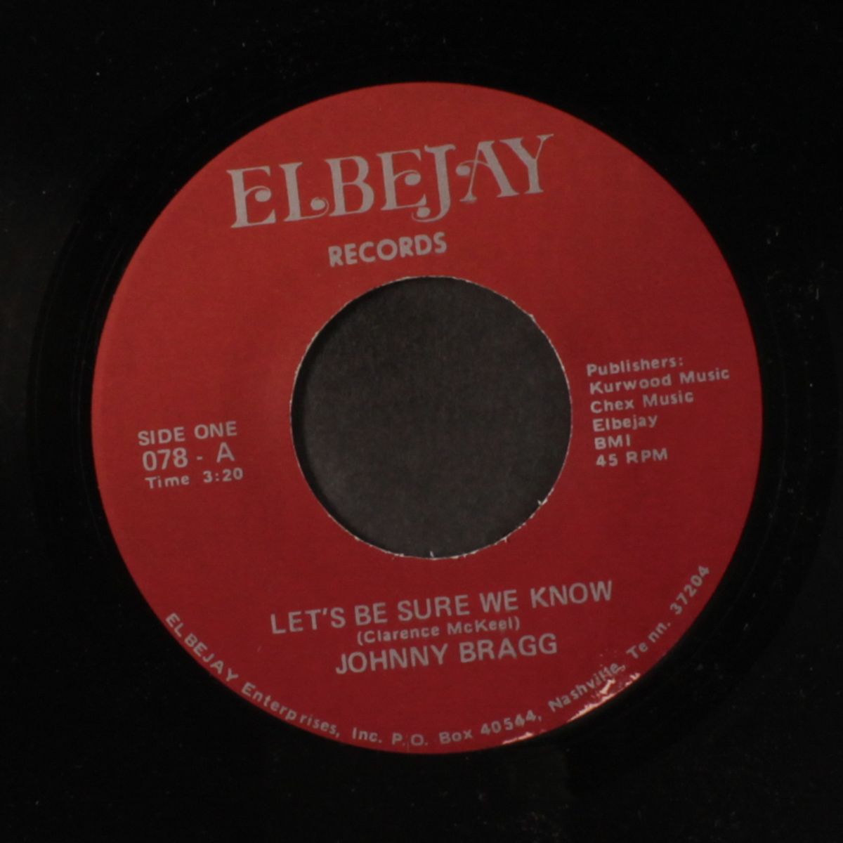 no chance for happiness / let's be sure we know by JOHNNY BRAGG
