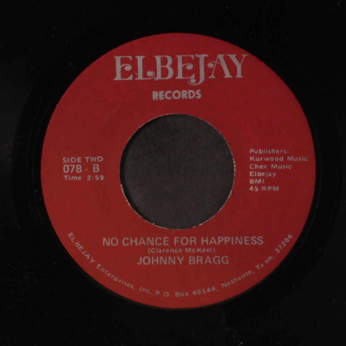 no chance for happiness / let's be sure we know by JOHNNY BRAGG
