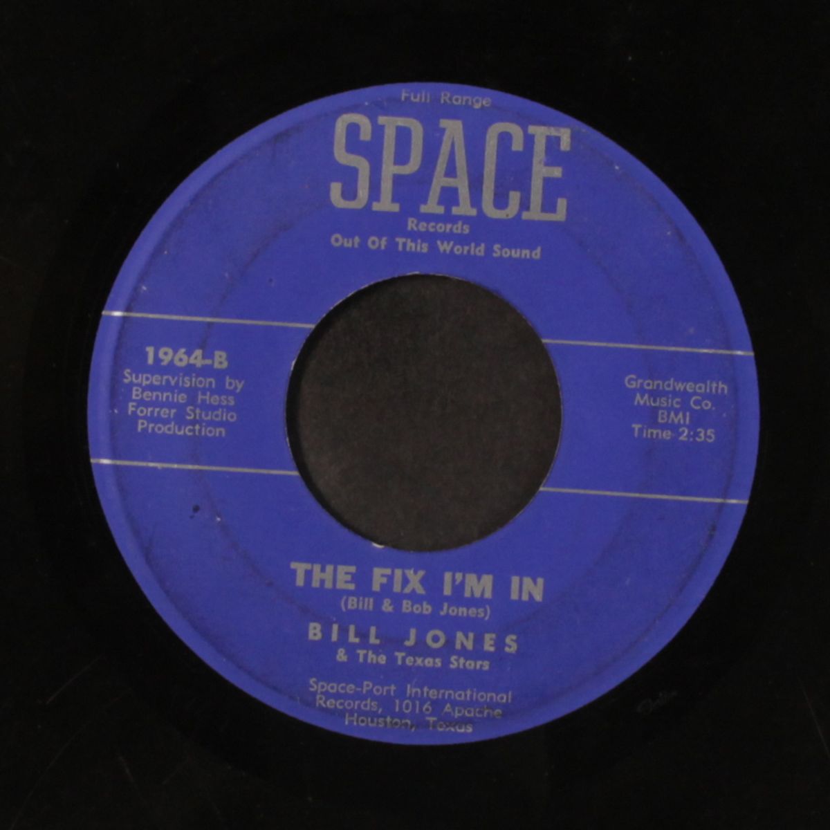 the fix i'm in / old sam by BILL JONES