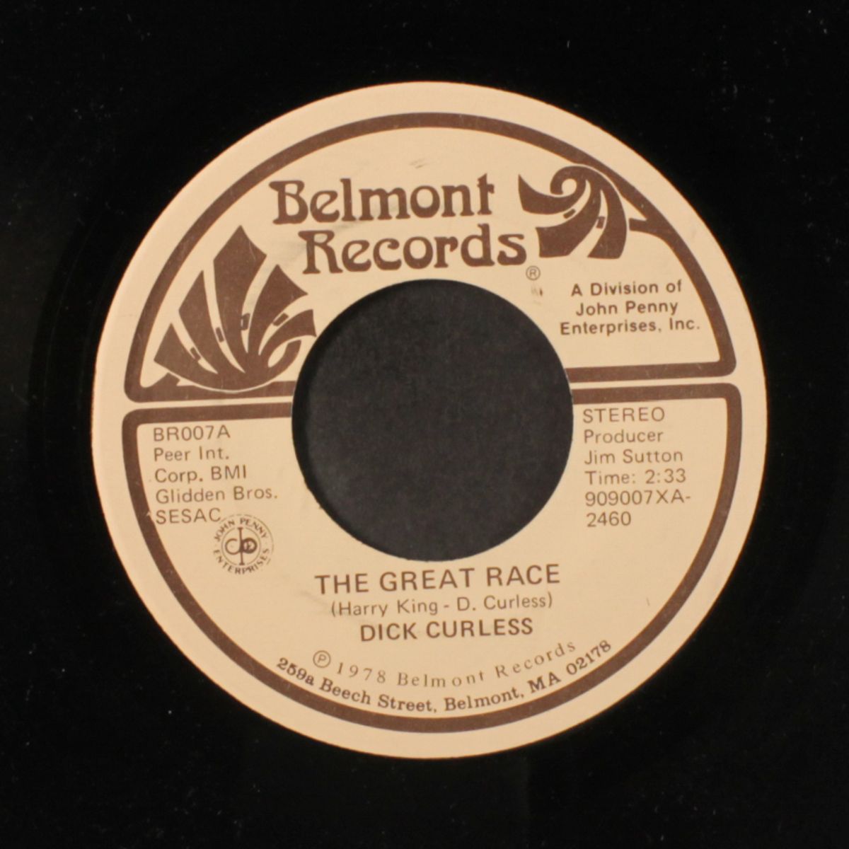 the great race / wine by DICK CURLESS