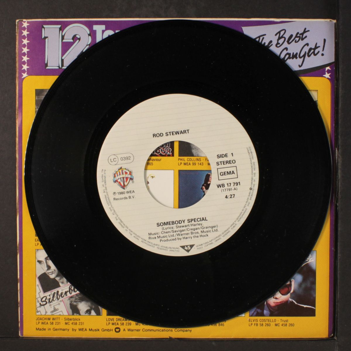 somebody special / so soon we change by ROD STEWART