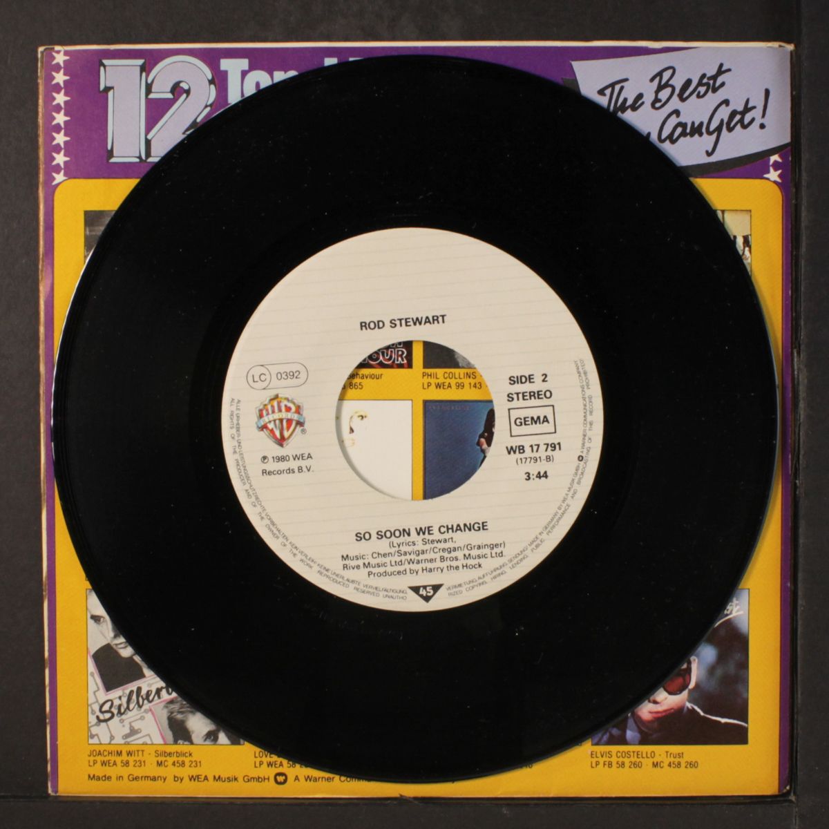 somebody special / so soon we change by ROD STEWART