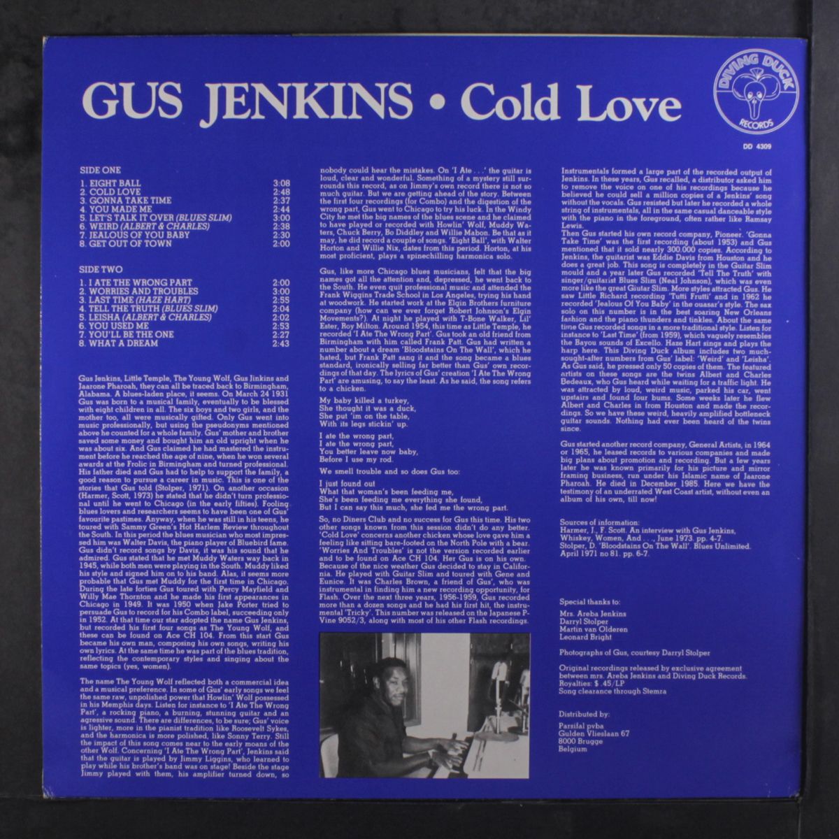 cold love by GUS JENKINS