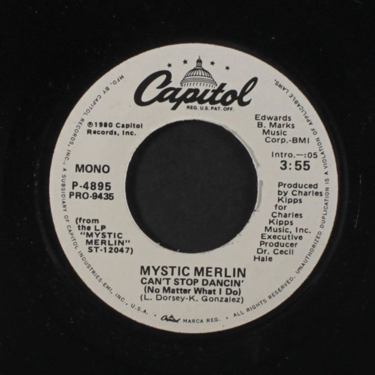 can't stop dancin' (no matter what i do) / mono by MYSTIC MERLIN