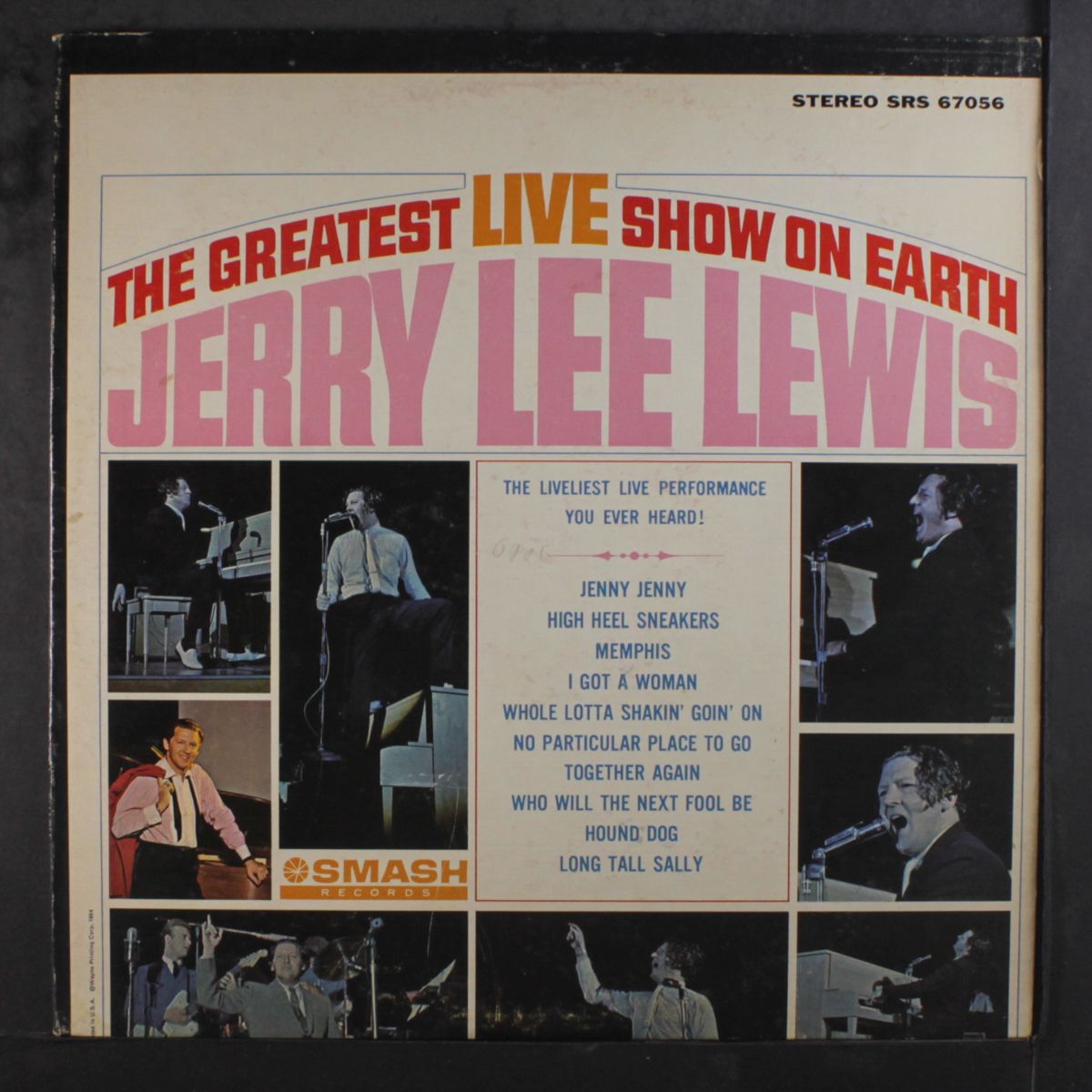 the greatest live show on earth by JERRY LEE LEWIS