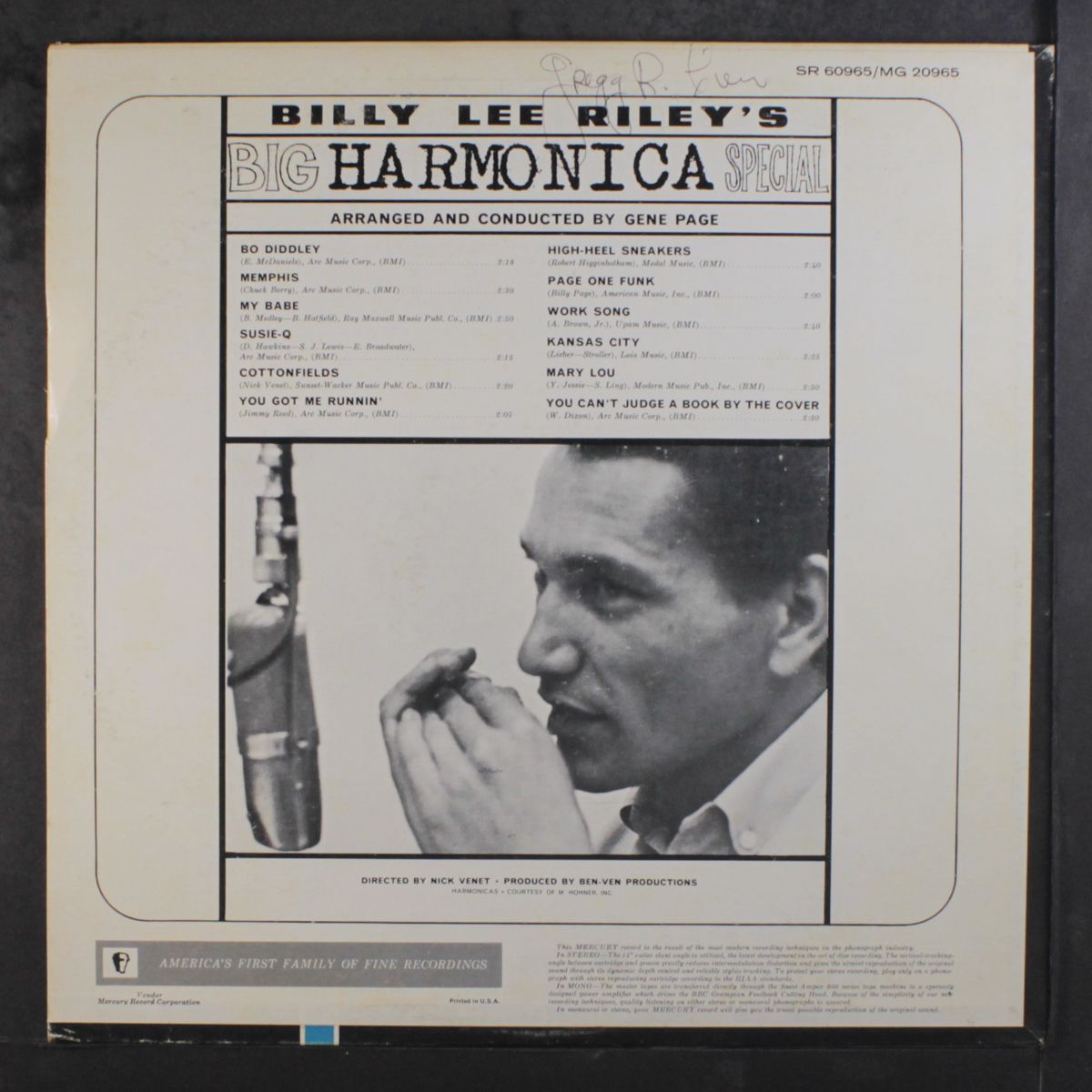 big harmonica special by BILLY LEE RILEY