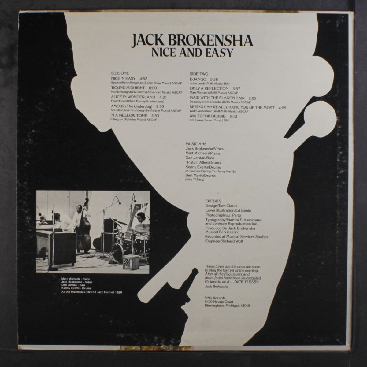 nice and easy by JACK BROKENSHA