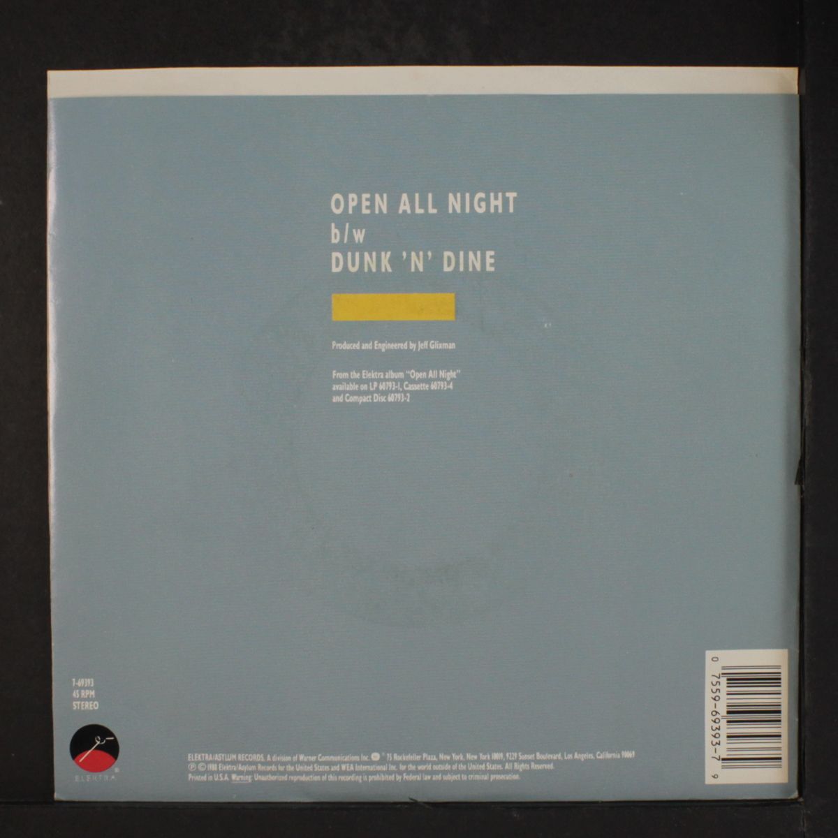 open all night by GEORGIA SATELLITES