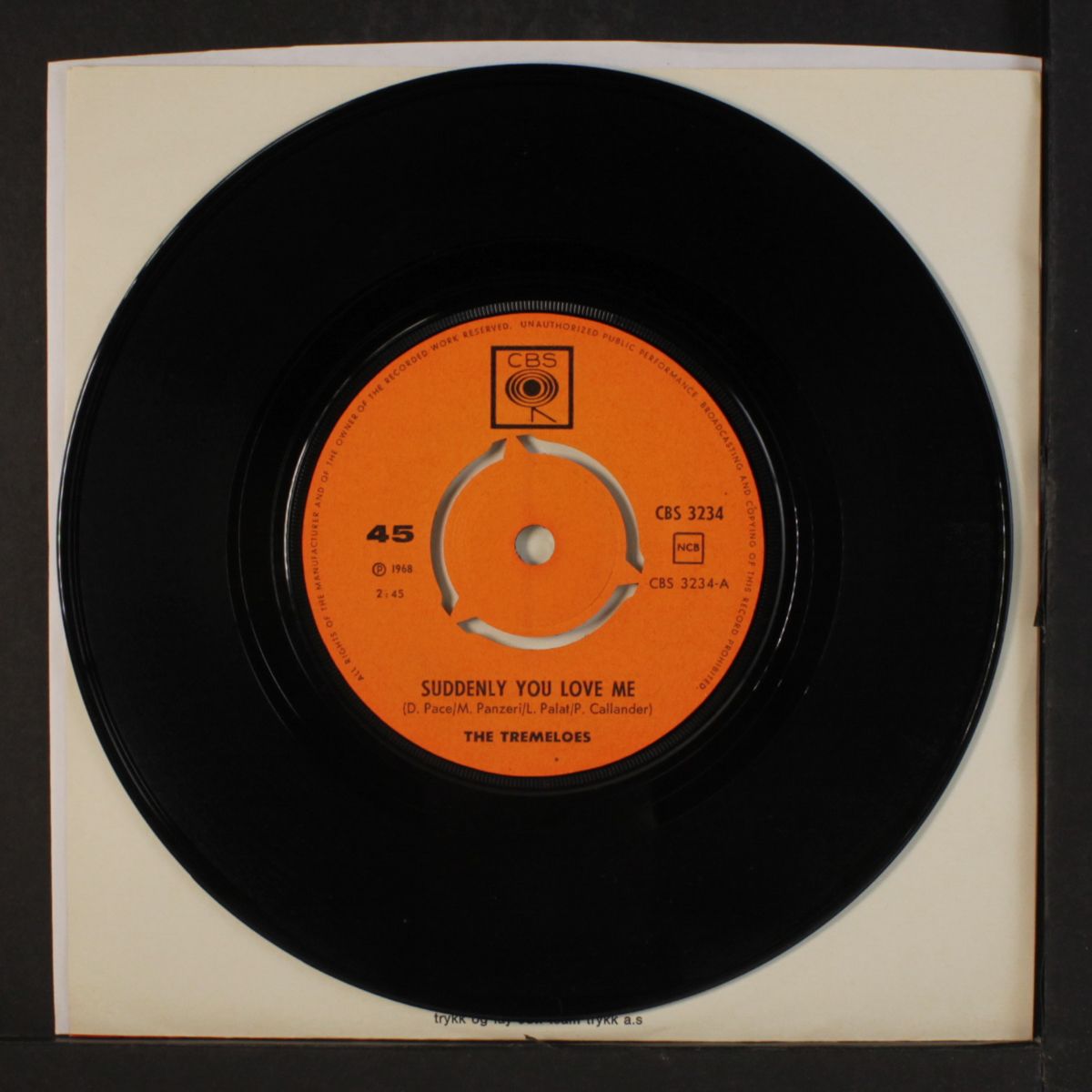 as you are / suddenly you love me by TREMELOES